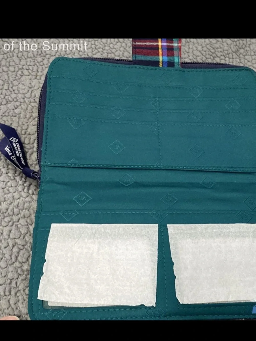 Vera Bradley Turn Lock Wallet - Picture 2 of 4